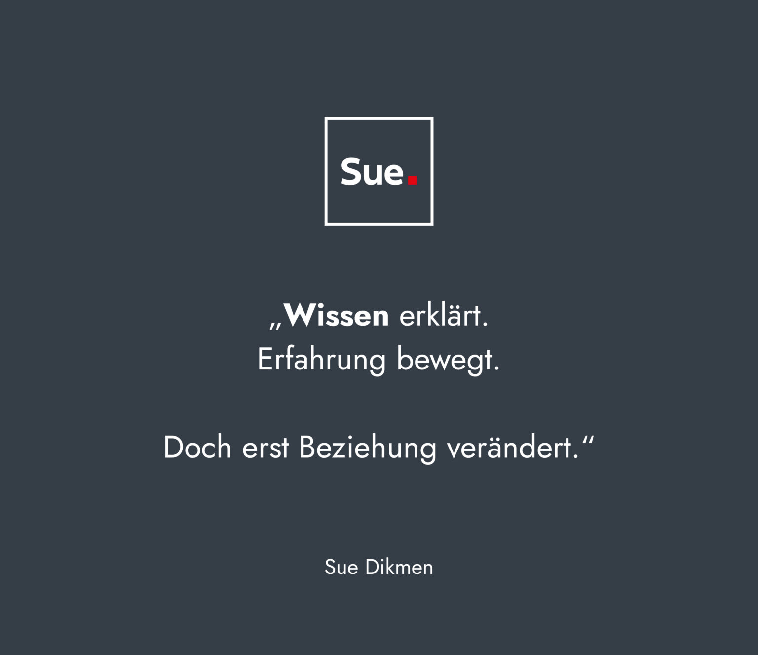 Sue Dikmen - Anker Wissen